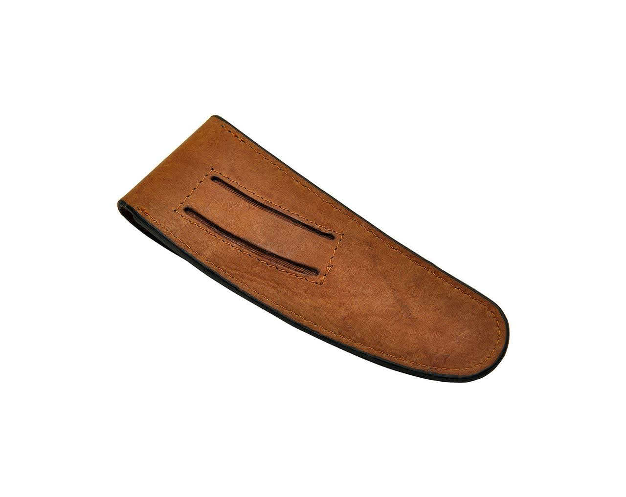 Belt leather sheath