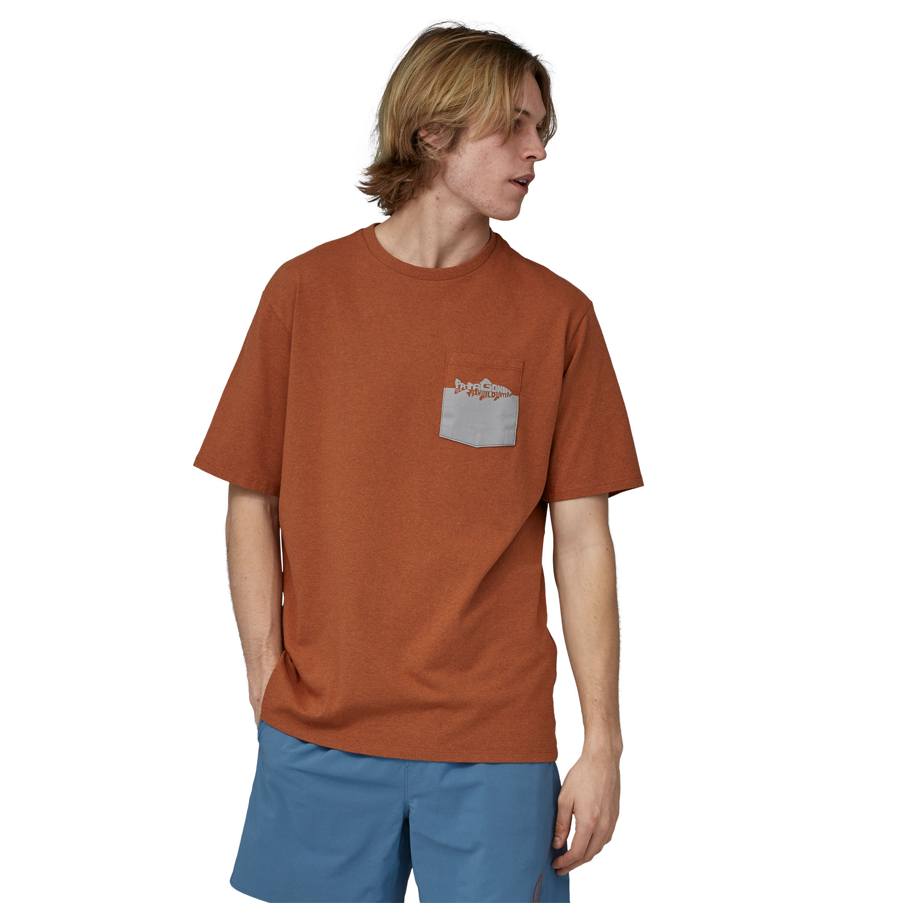 Men's Wild Waterline Pocket Responsibili-Tee Men's Wild Waterline Pocket Responsibili-Tee