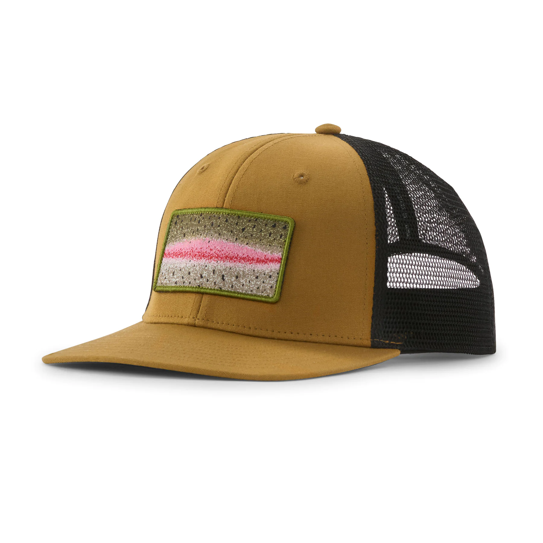 Take a Stand Trucker Hat (Rainbow Run: bobcat brown)