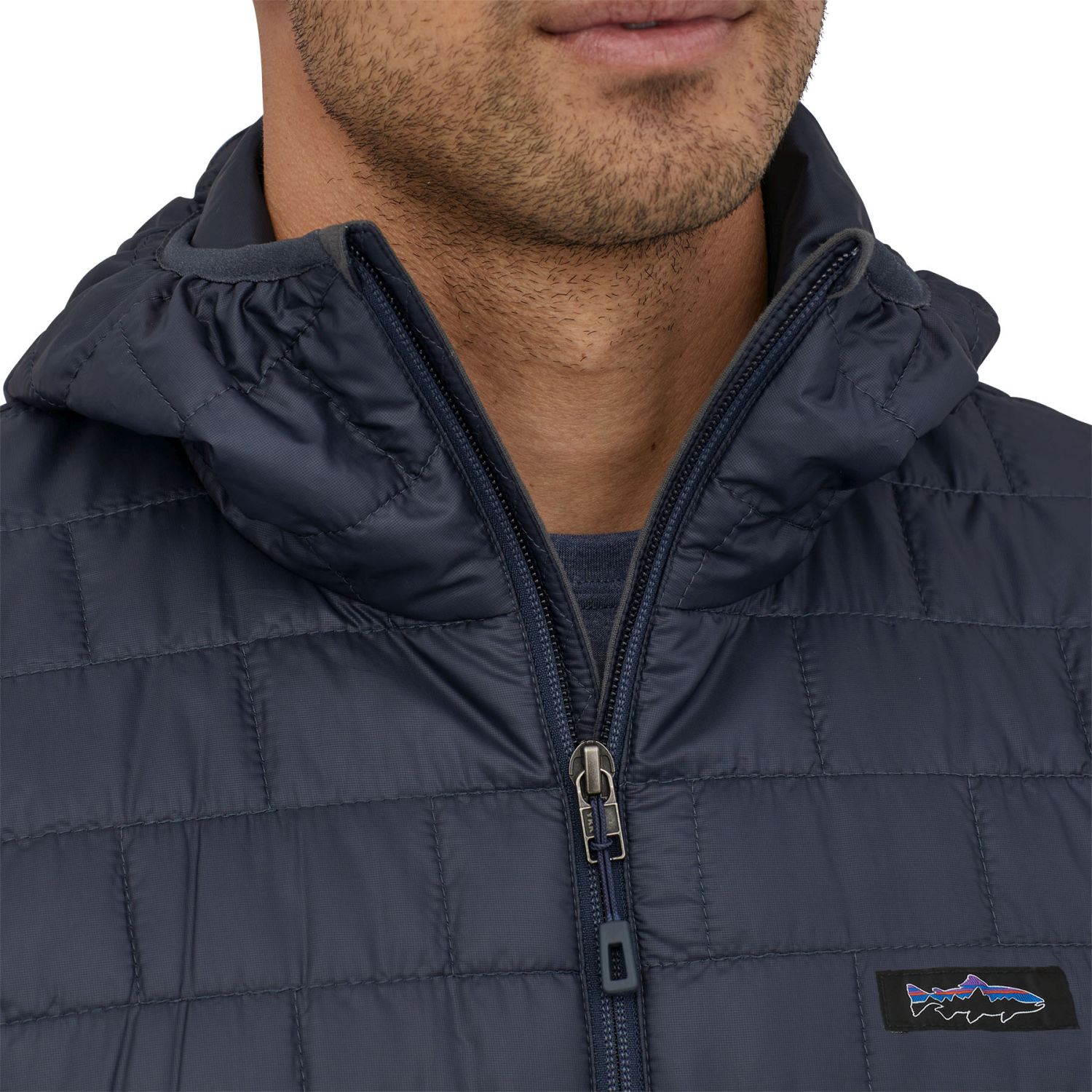 Nano Puff Fitz Roy Trout Hoody (smolder blue)