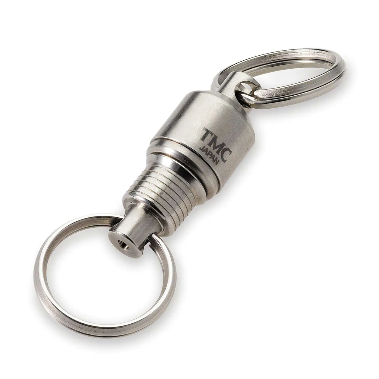 Schlüsselanhänger, Metallic, Druckknopf-Adapter, Kugeldrehverschluss, Japan-Branding