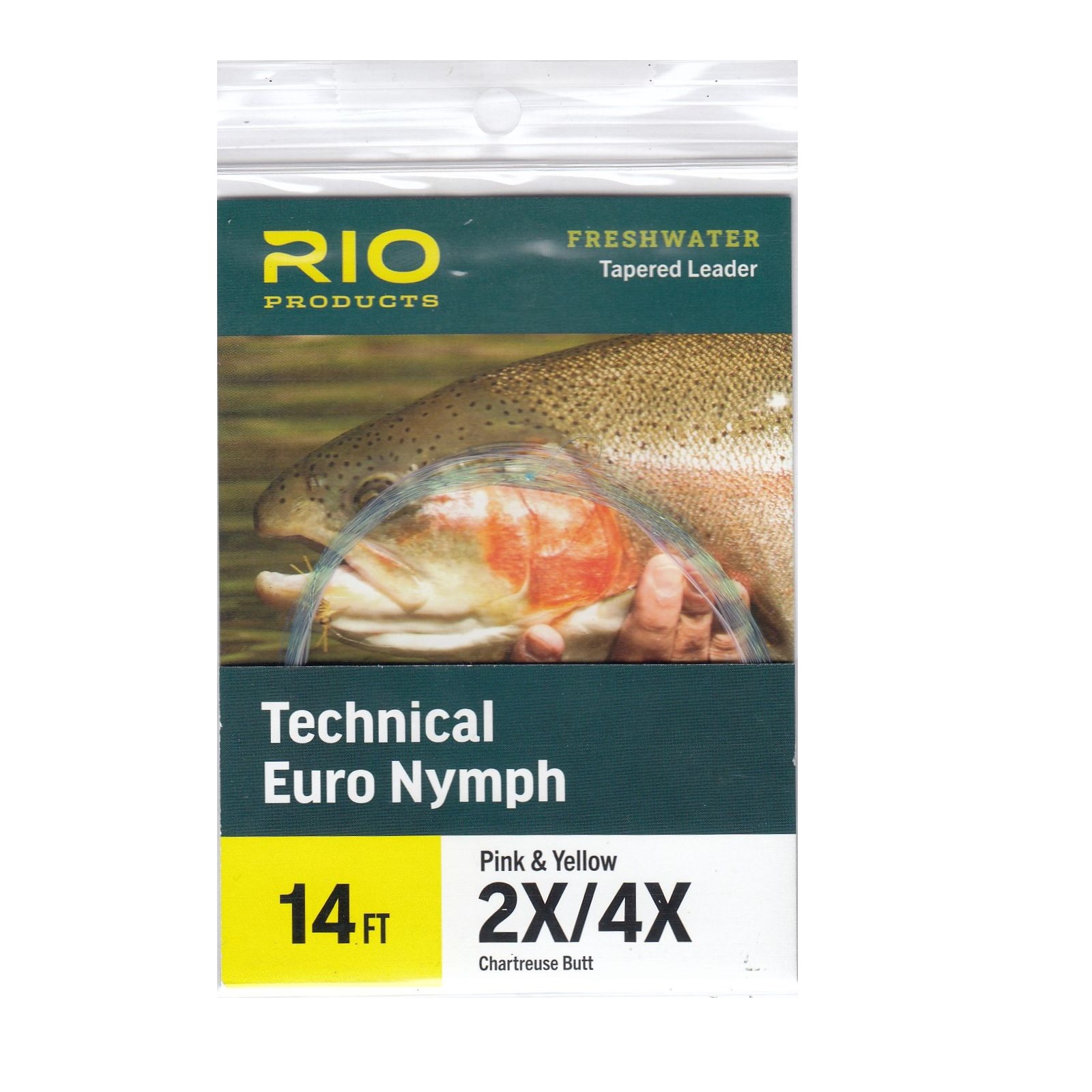 Technical Euro Nymph Leader (14 ft - 2X/4X)