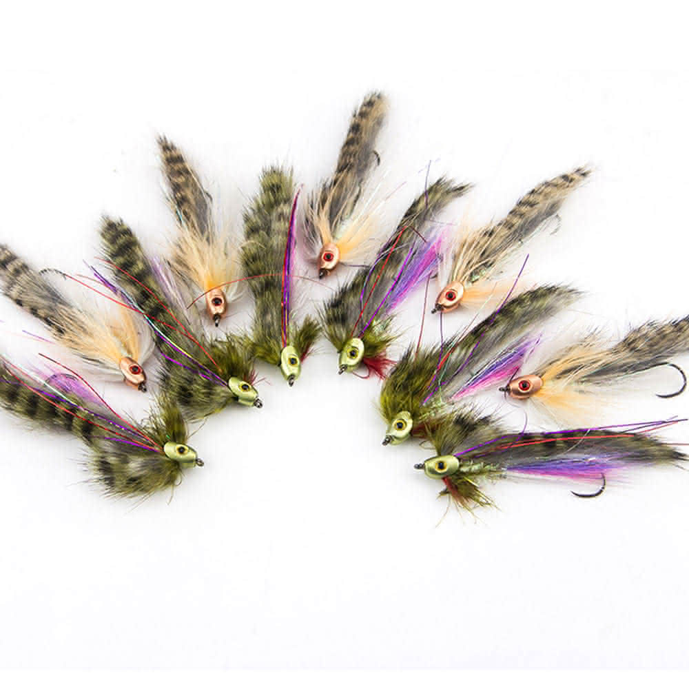 12-Pack Trout Streamers