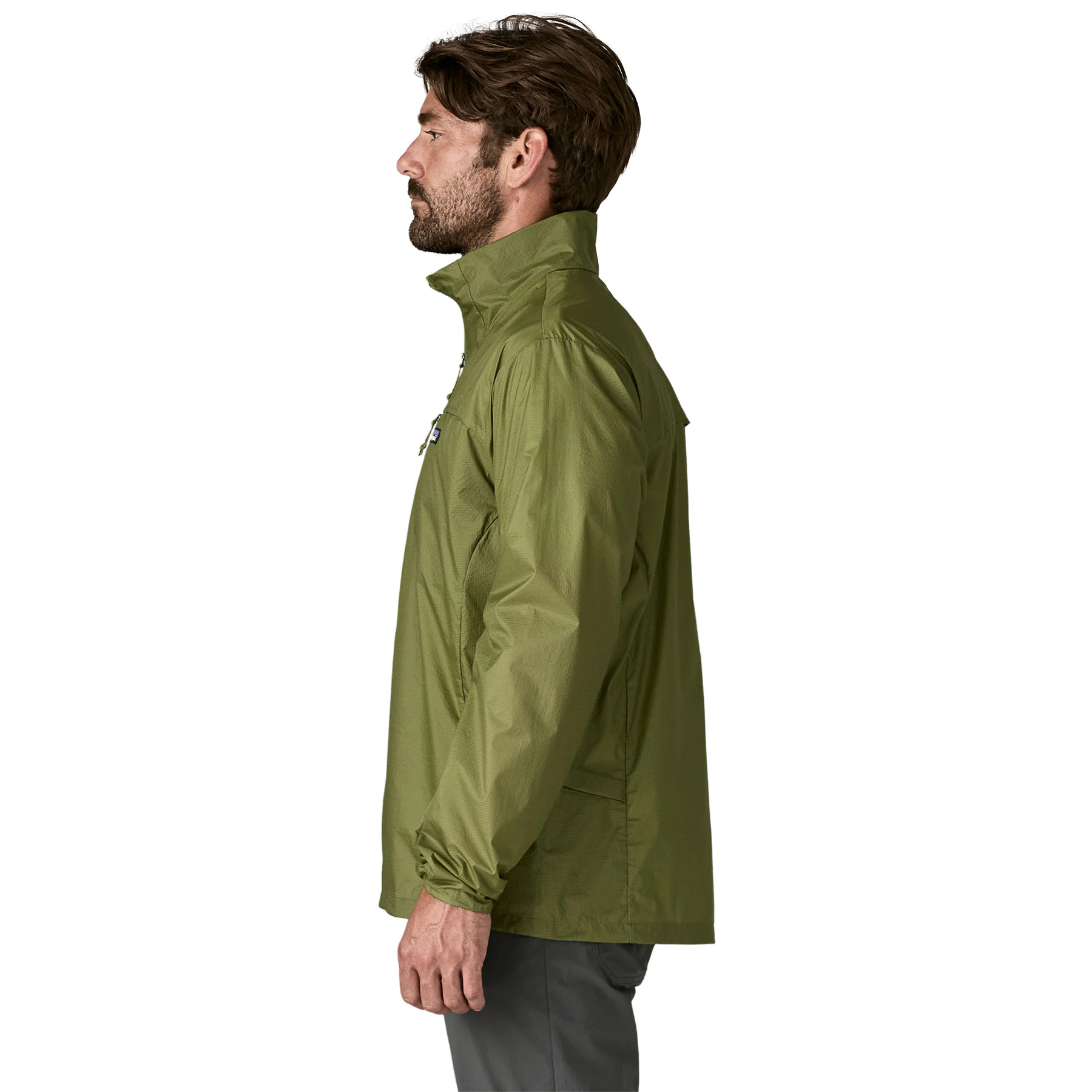 M's Houdini Stash 1/2-Zip Pullover (caper green)