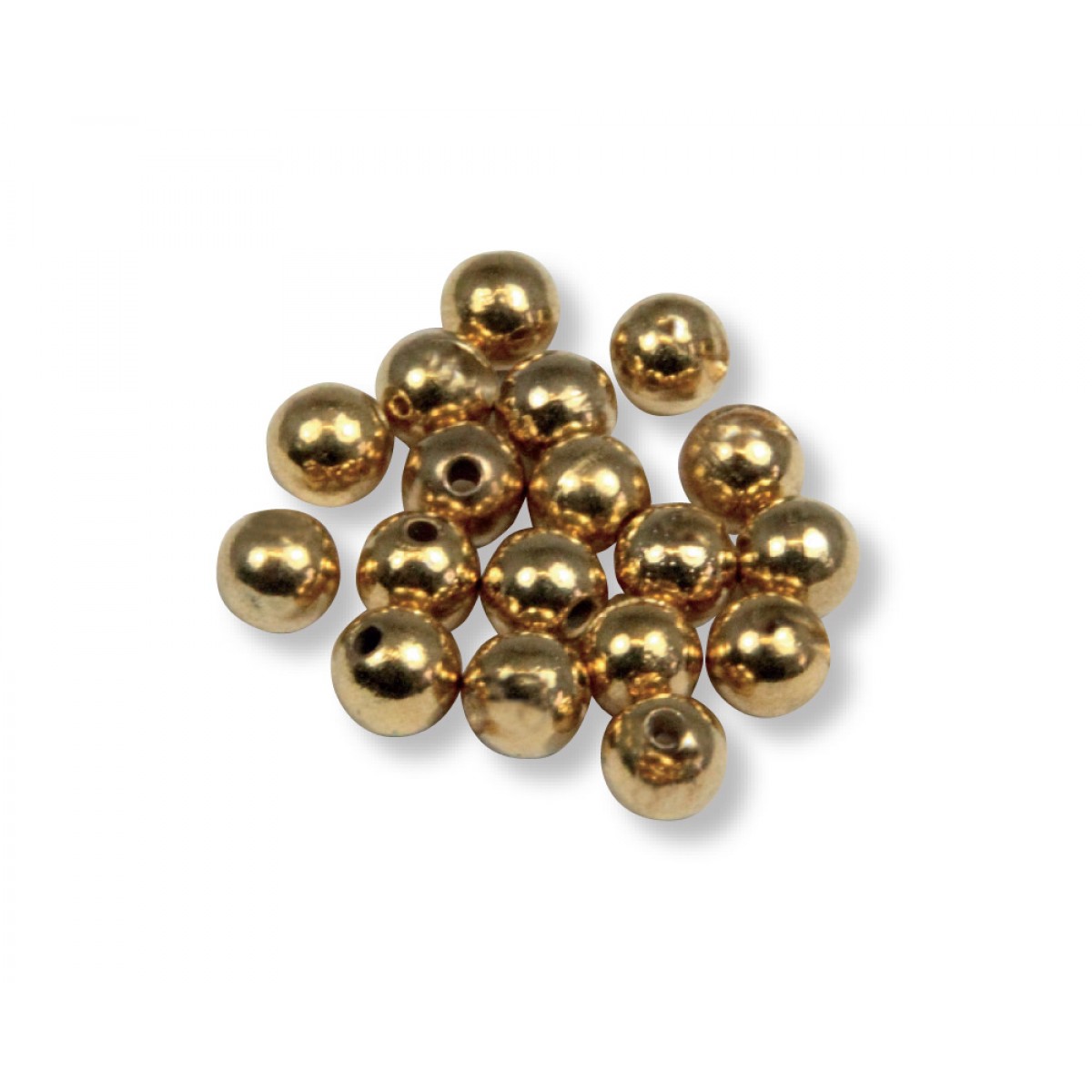 Tungsten Perlen (gold) Durchmesser: 2.8 mm