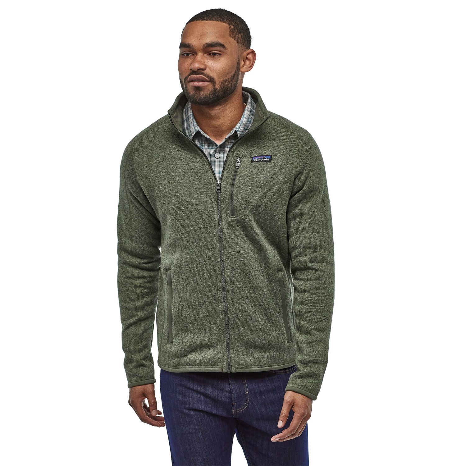 Better Sweater Jacket (industrial green)