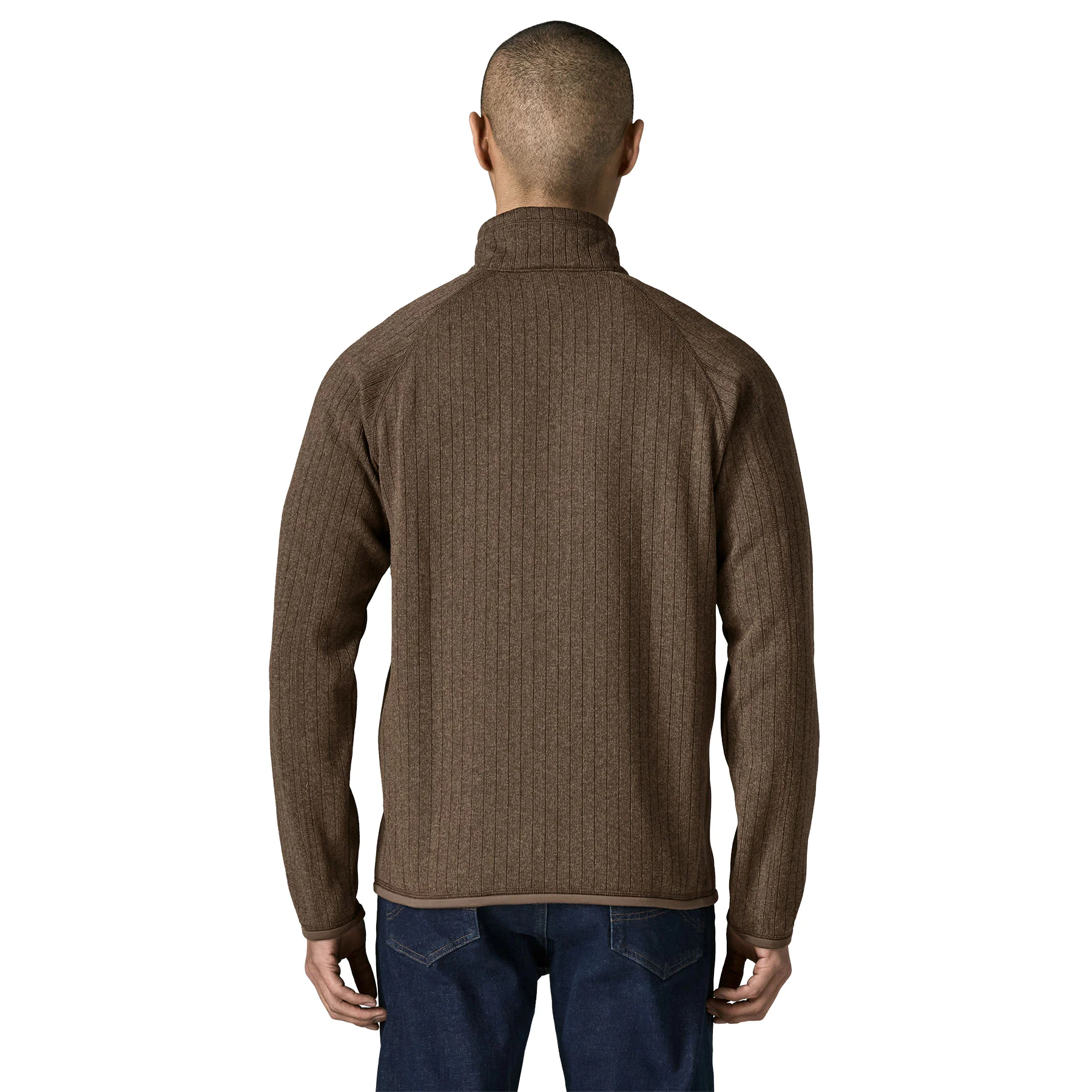 Strickjacke, Kleidung, braun, Rippenmuster, Langarm