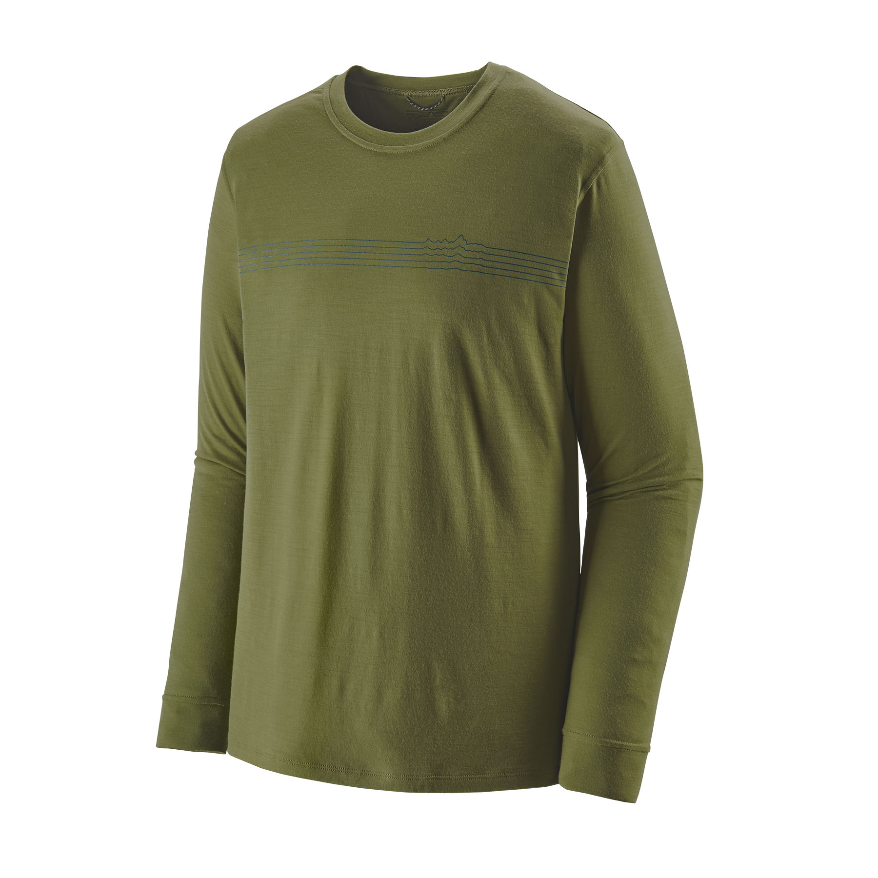 M's L/S Cap Cool Merino Graphic Shirt (palo green) M's L/S Cap Cool Merino Graphic Shirt (palo green)