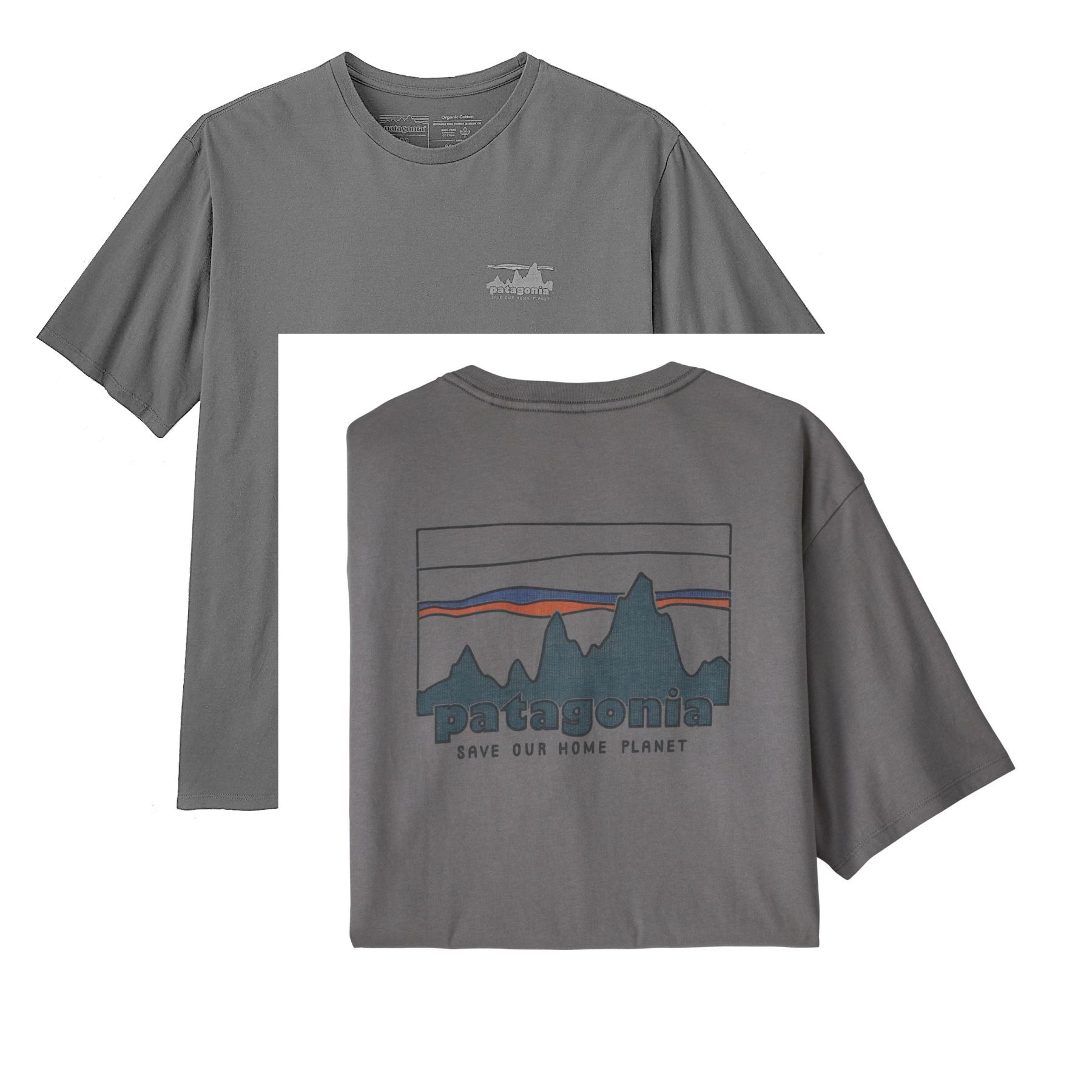 Men's '73 Skyline Organic T-Shirt (noble grey)