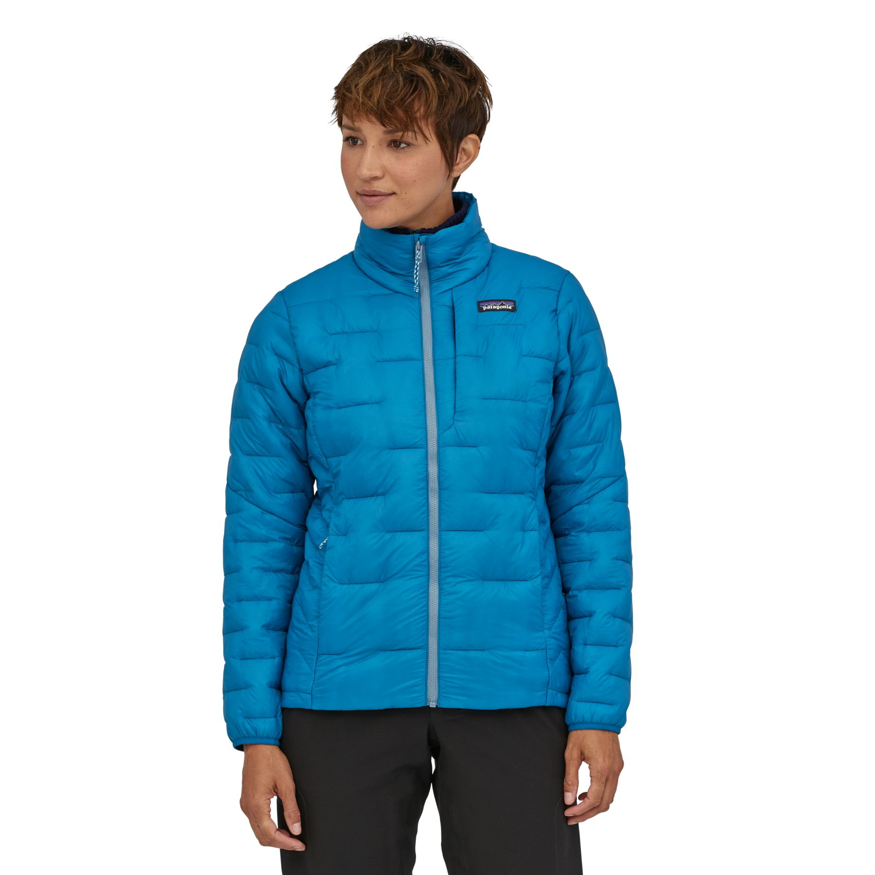 Women's Macro Puff Jacket (steller blue)