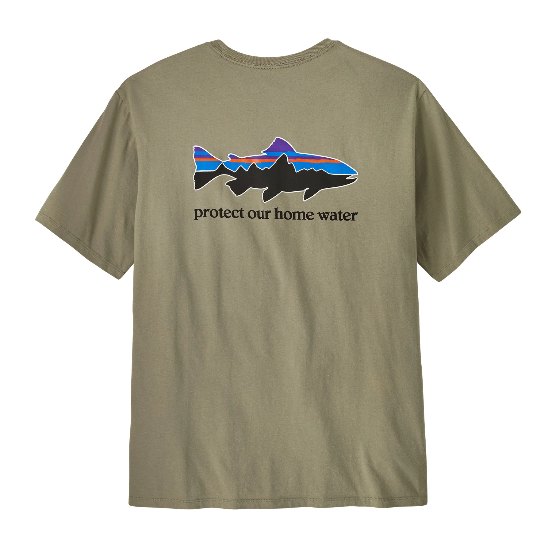 Home Water Trout Organic T-Shirt (RVGN) Home Water Trout Organic T-Shirt (RVGN)