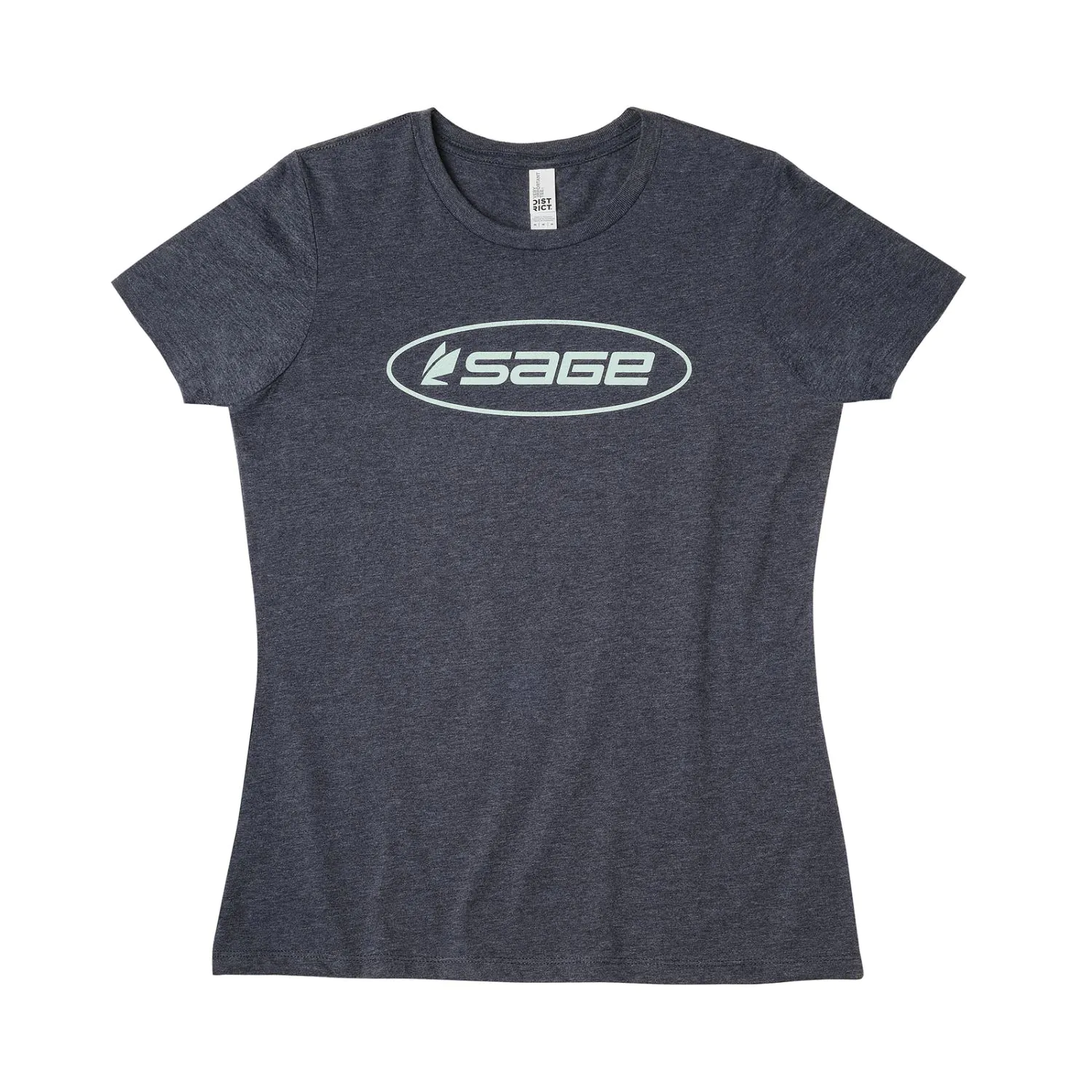 Women's Oval Logo Tee (heather navy) Women's Oval Logo Tee (heather navy)