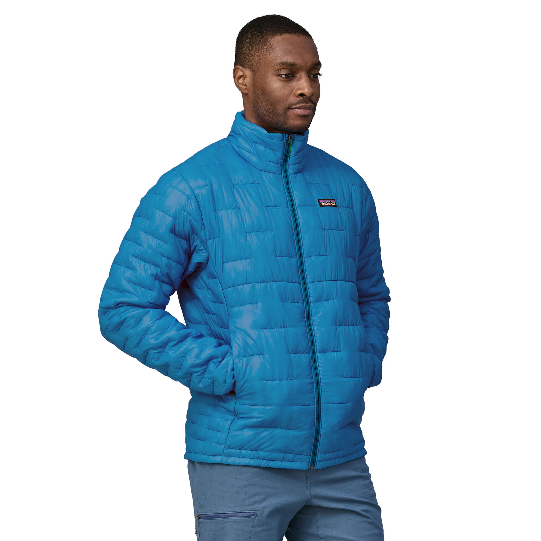 Micro Puff Jacket  (vessel blue)