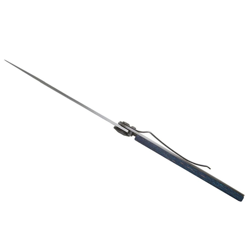 37g blaues Buchenholz,Tattoo "Welle", Taschenmesser 37g blaues Buchenholz,Tattoo "Welle", Taschenmesser