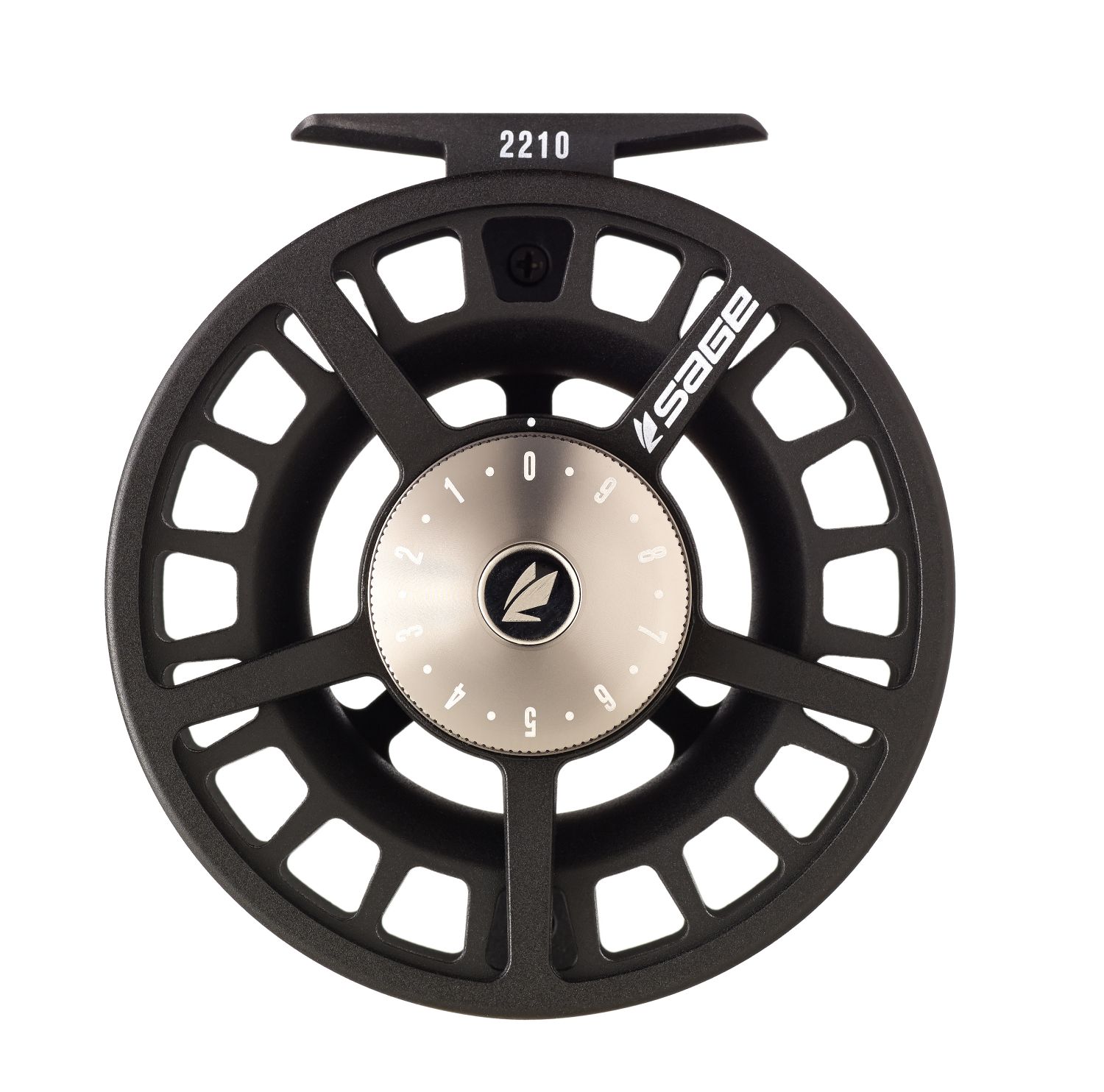 2280 Fliegenrolle (black/platinum)