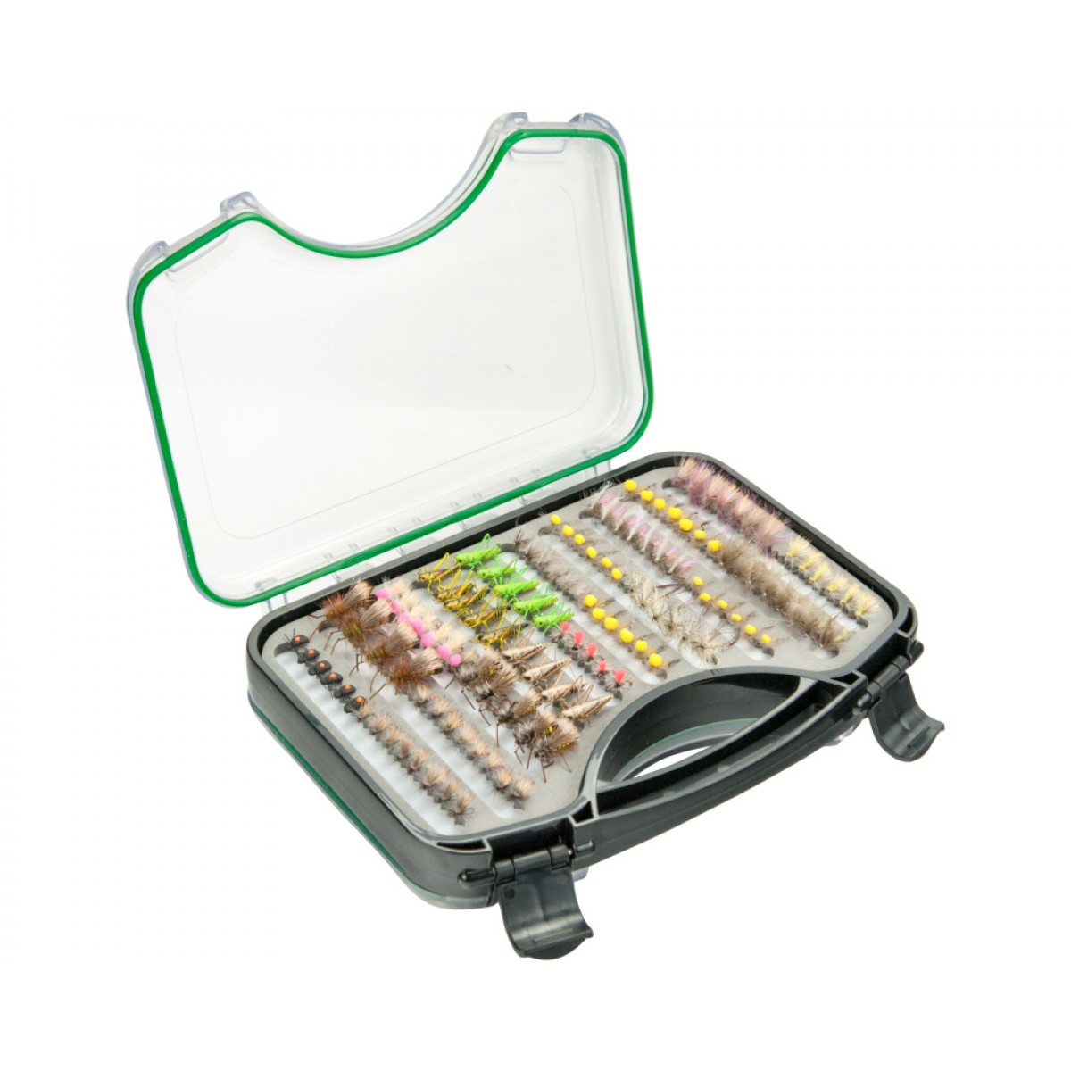 Master Fliegen Set (220 Trockenfliegen und Nymphen)