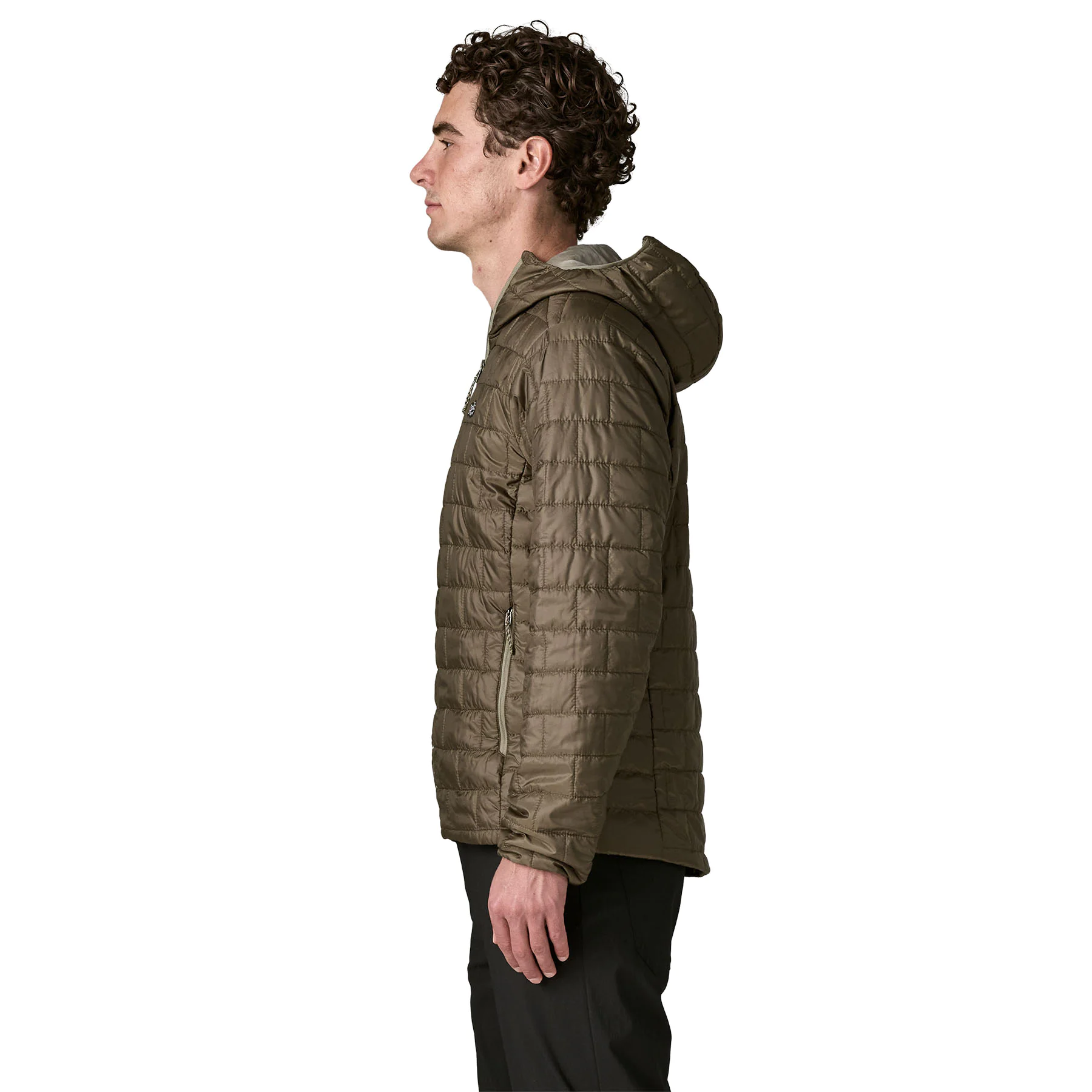 Nano Puff Fitz Roy Trout Hoody (basin green)