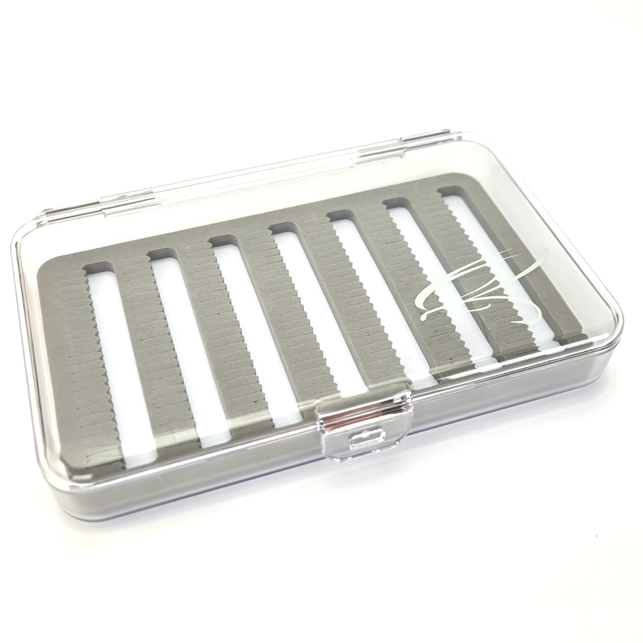 Klarsicht Fliegenbox (7 Reihen) Klarsicht Fliegenbox (7 Reihen)