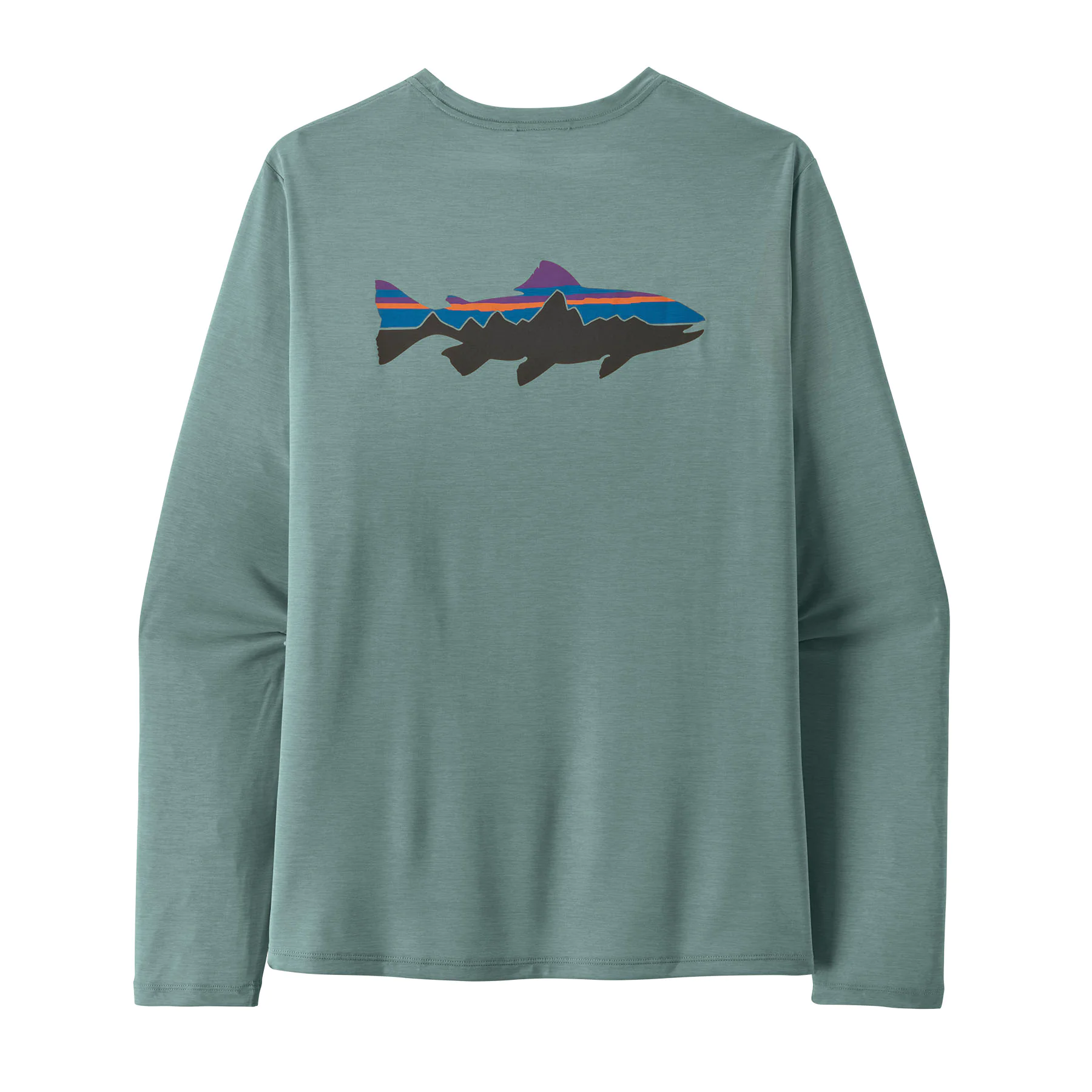 Long Sleeve Cap Cool Daily Shirt - Fitz Roy Trout