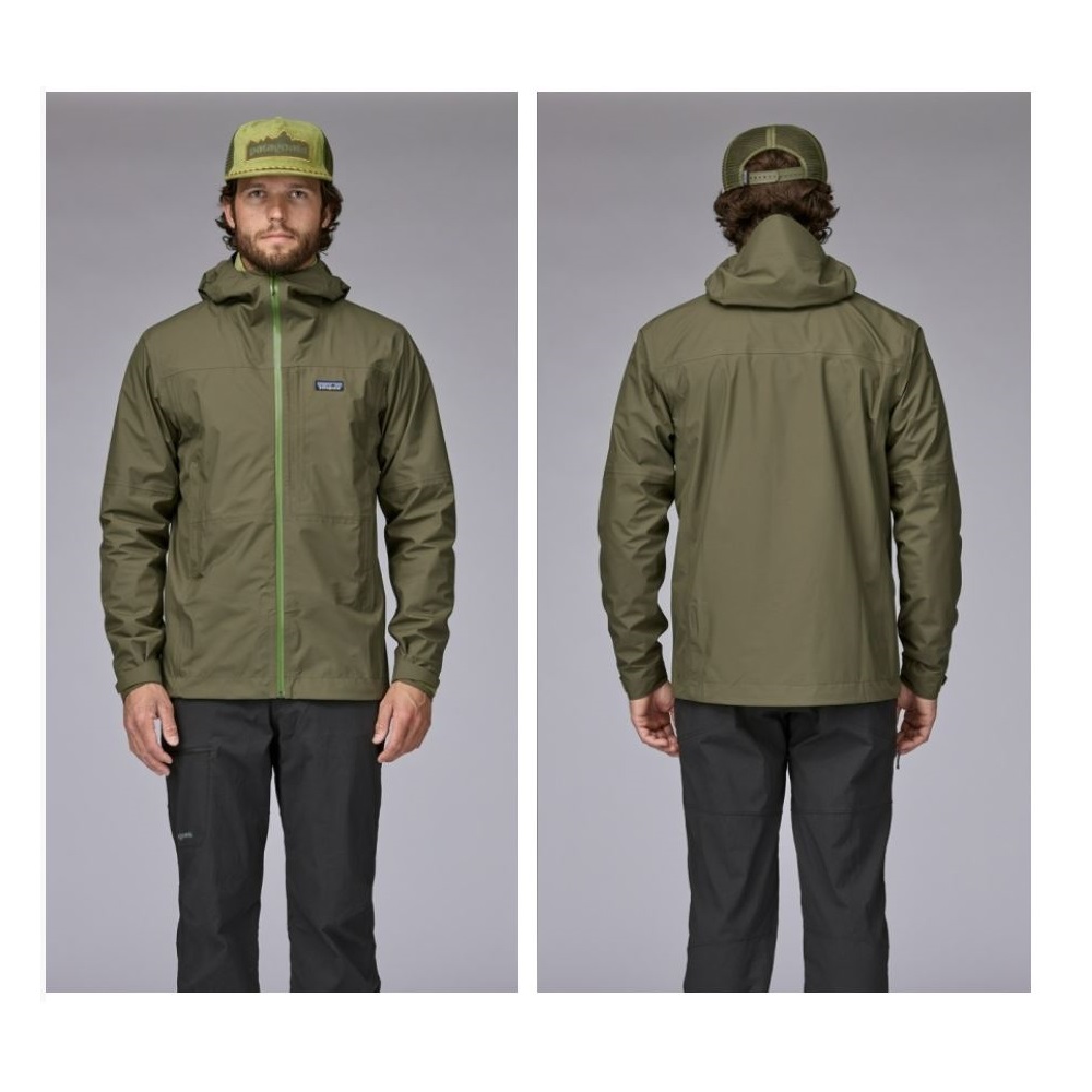 M's Boulder Fork Rain Jacket (basin green)