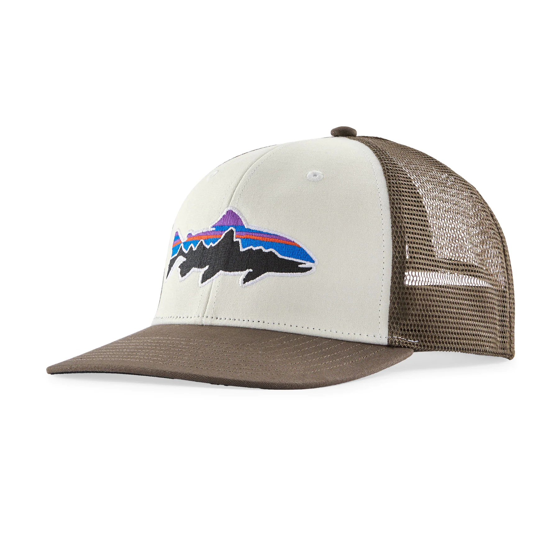 Fitz Roy Trout Trucker Hat (white/marlow brown) Fitz Roy Trout Trucker Hat (white/marlow brown)