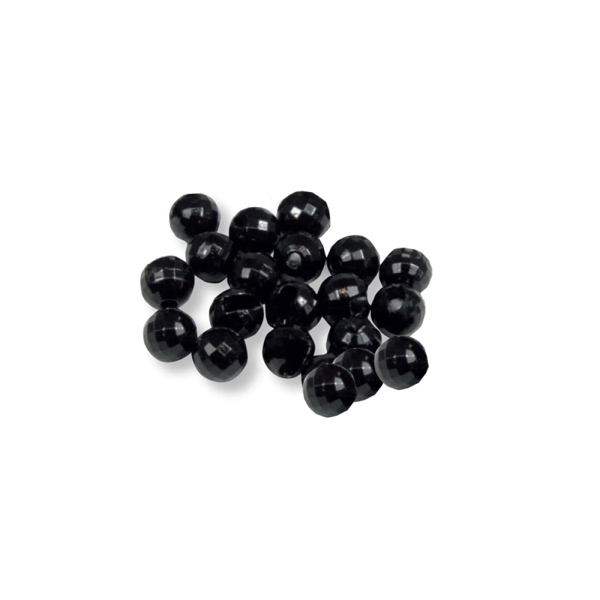 Tungsten Facett Beads (black) Tungsten Facett Beads (black)