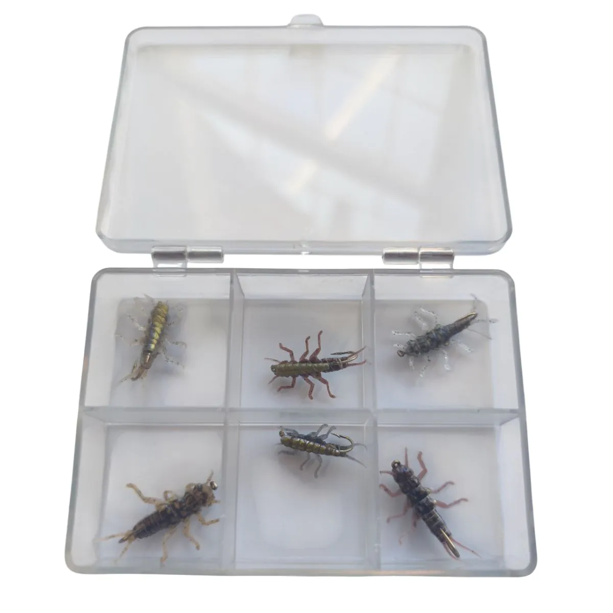 Realistic Jig Stonefly Set (6 Nymphs) Realistic Jig Stonefly Set (6 Nymphs)