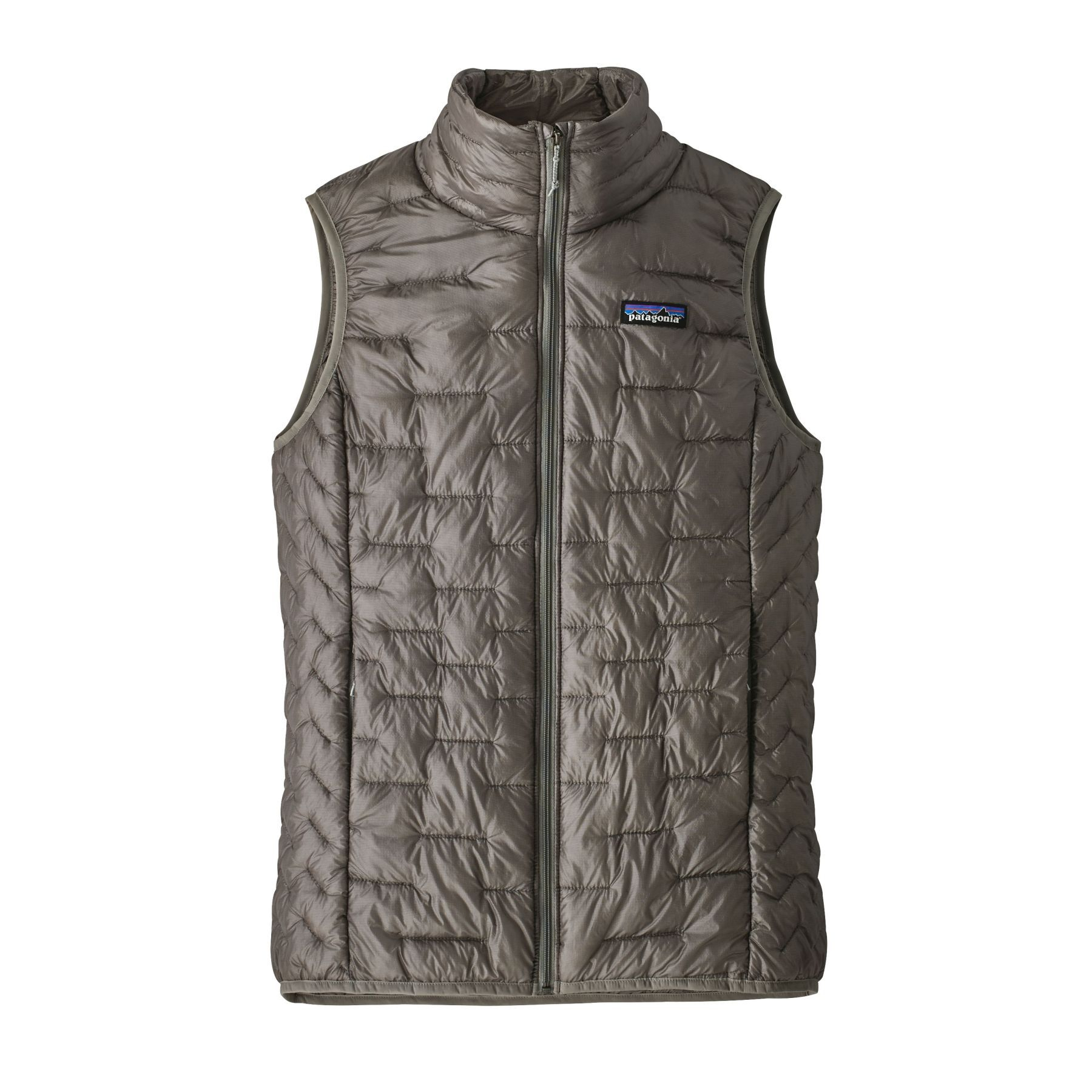 Women's Micro Puff Vest (feather grey)