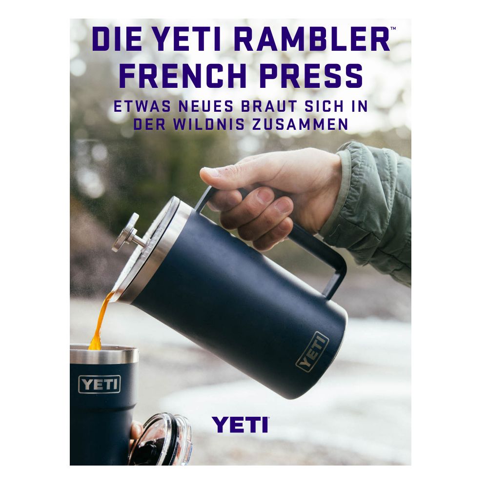 Rambler French Press (navy)