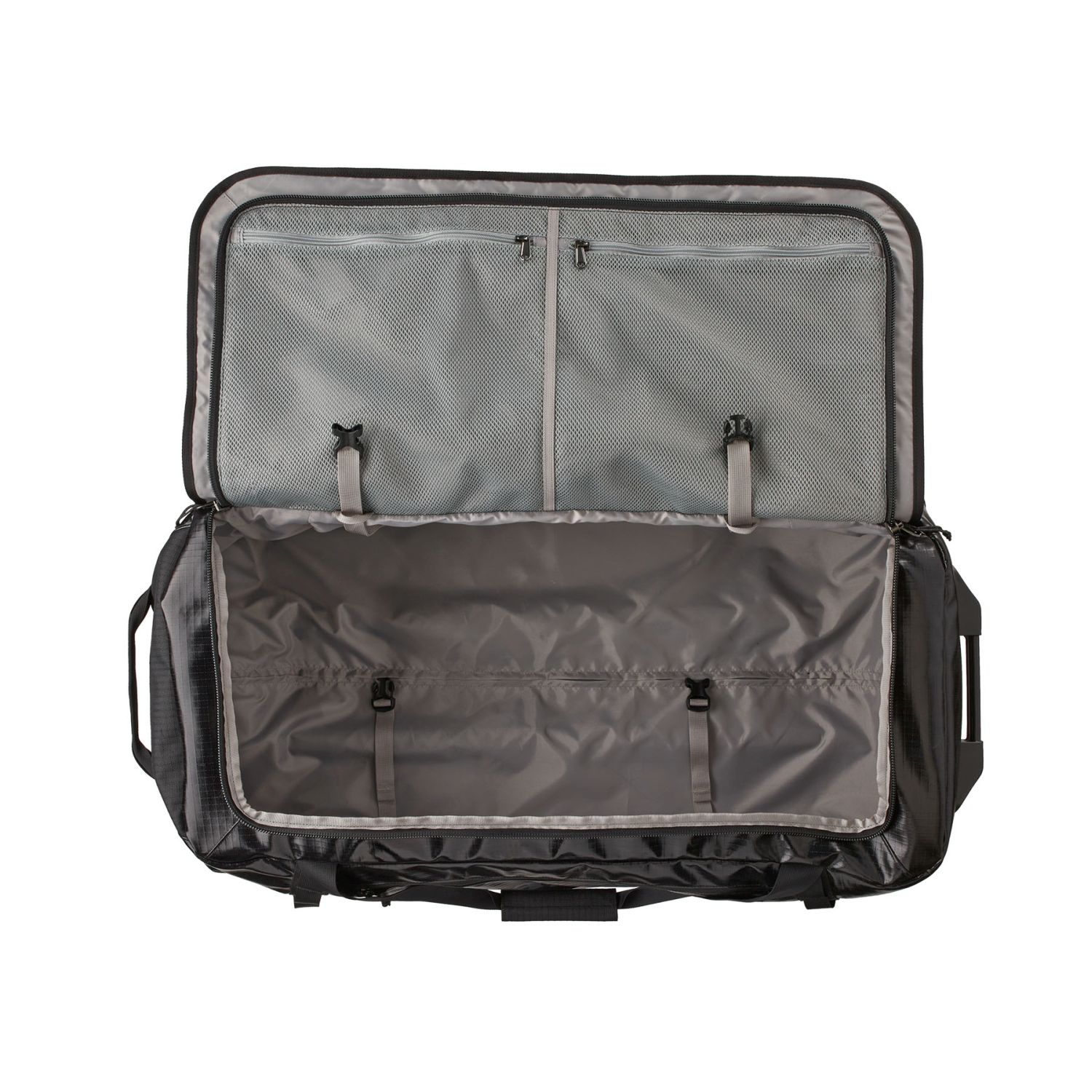 Black Hole Wheeled Duffel 100L (black w/Fitz Roy Trout) Black Hole Wheeled Duffel 100L (black w/Fitz Roy Trout)