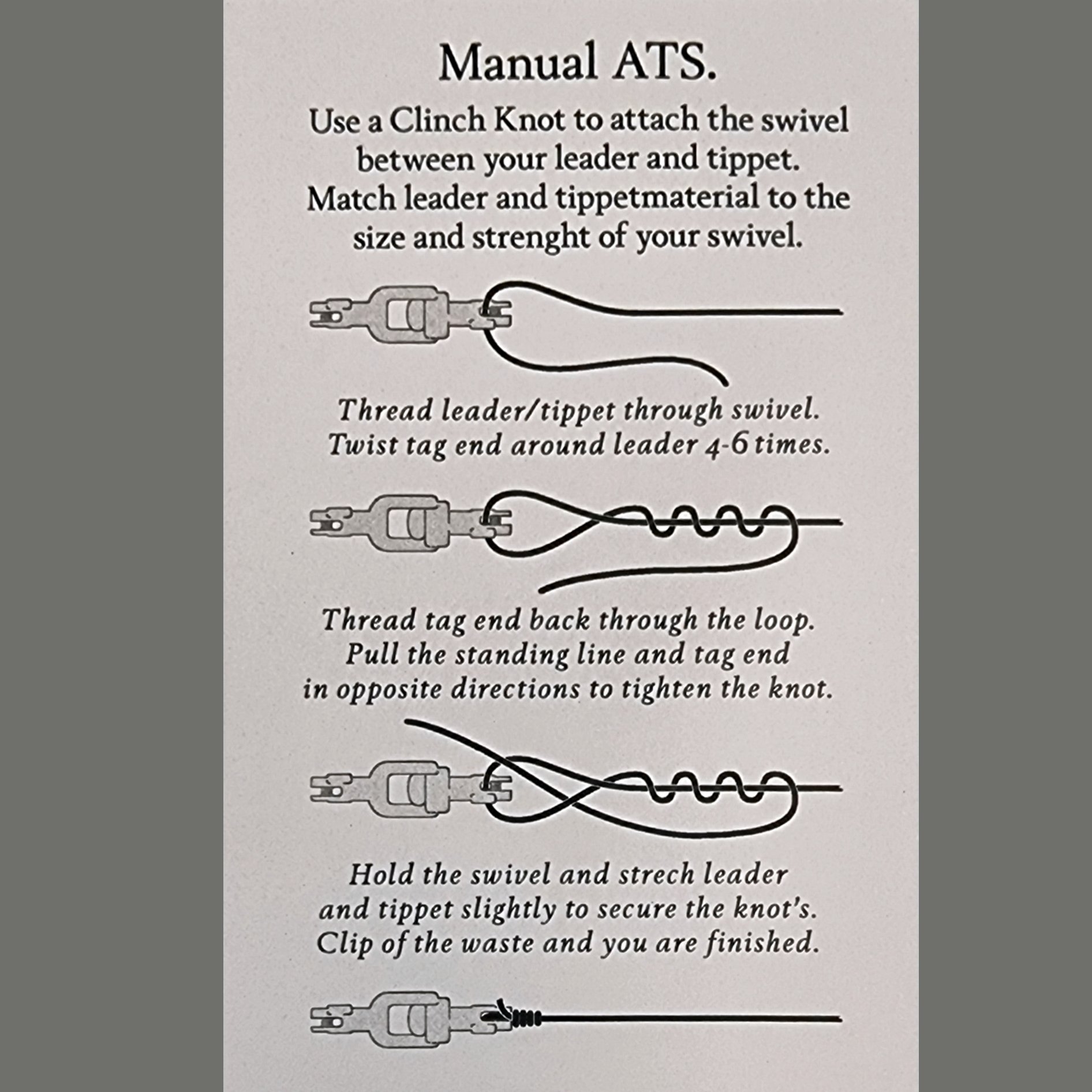 J:Son Anti Twist Swivel (4 pcs)