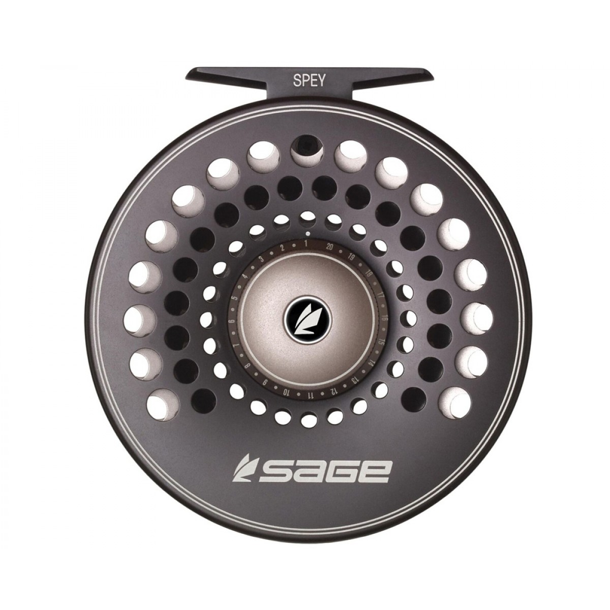 Spey Reel (stealth/silver)