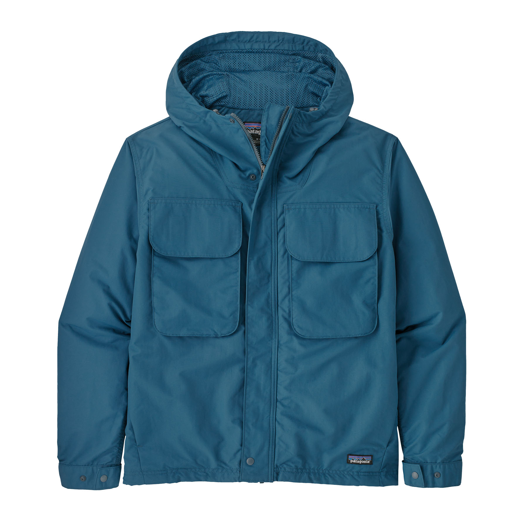 Isthmus Utility Jacket (wavy blue)