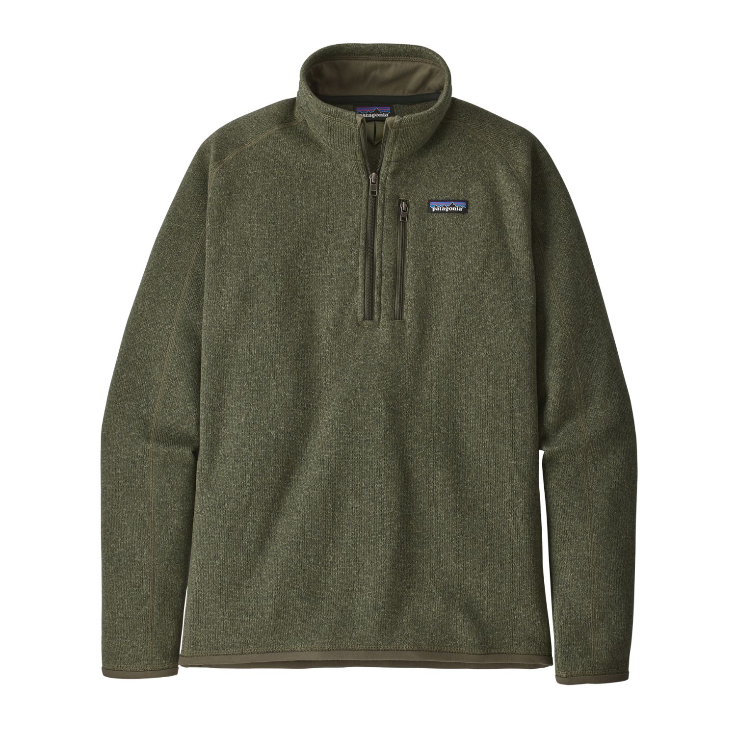 M's Better Sweater 1/4-Zip (industrial green)