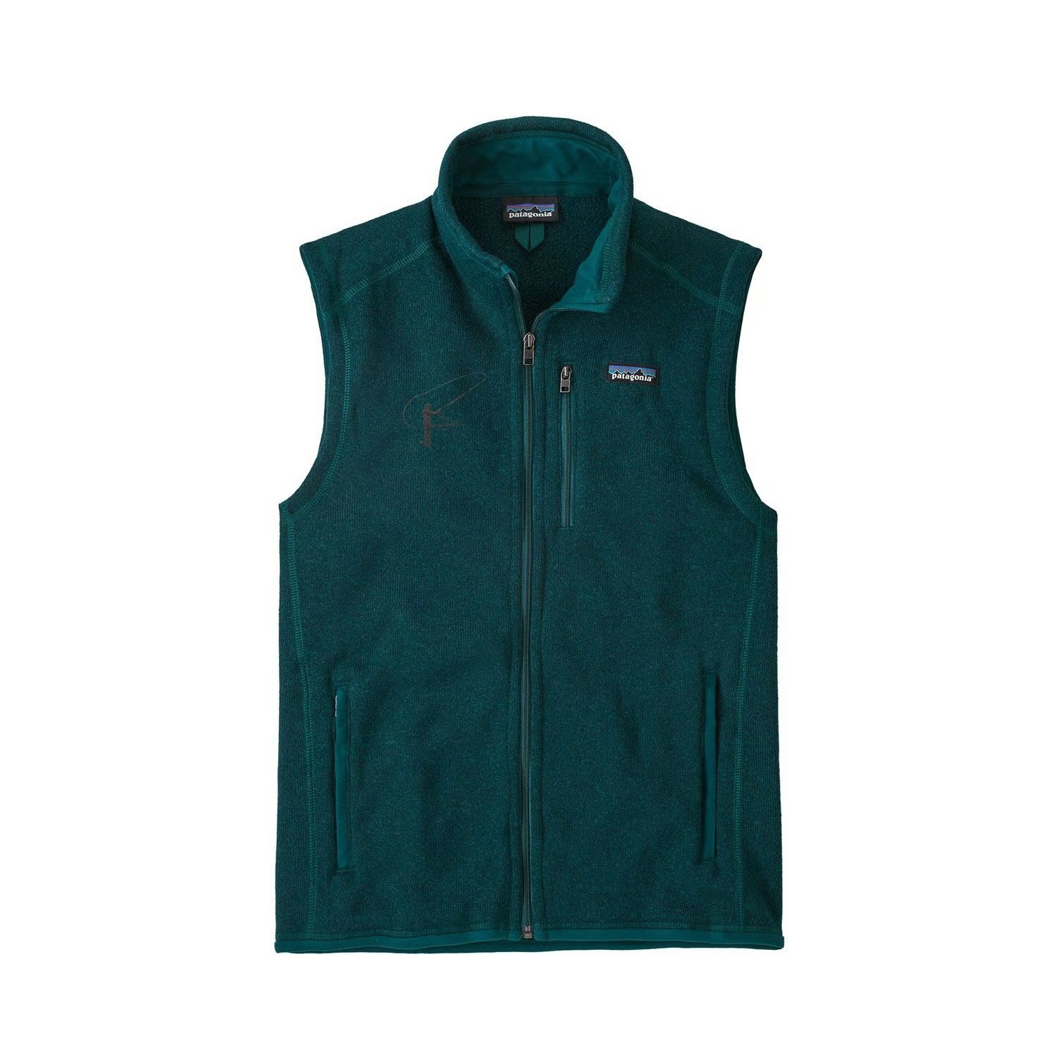 M's Better Sweater Vest (Caster / dark borealis green)