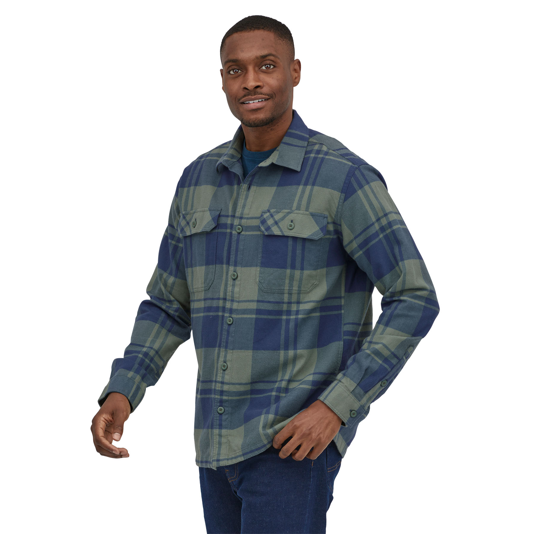 M's L/S MW Fjord Flannel Shirt (Live Oak: Hemlock Green) M's L/S MW Fjord Flannel Shirt (Live Oak: Hemlock Green)