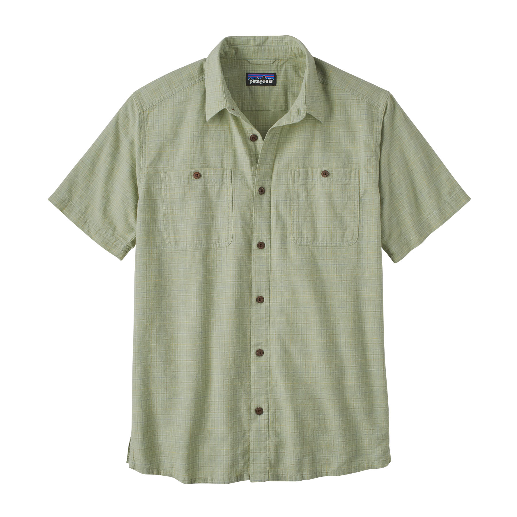 Men's Back Step Shirt (salvia green)