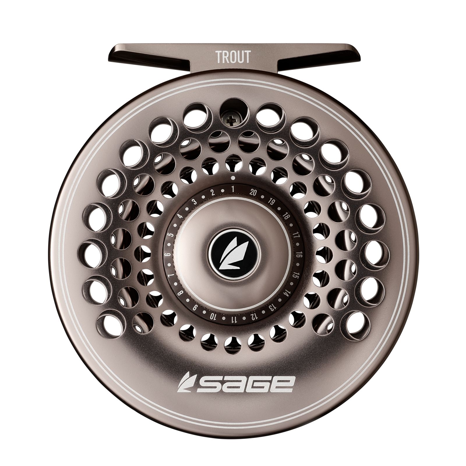 Trout Fly Reel (bronce)