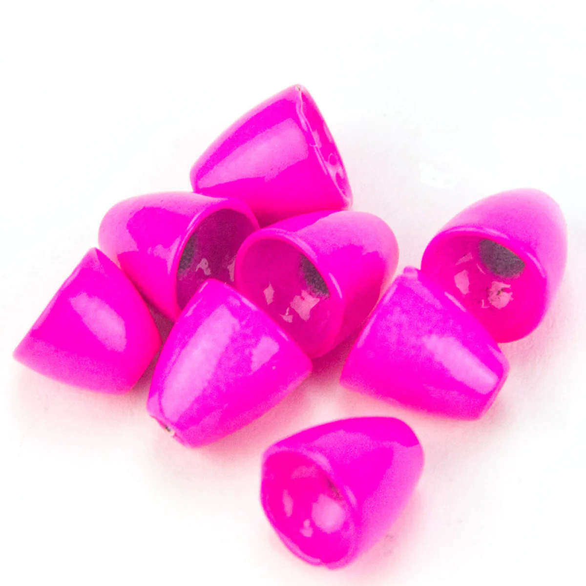 Tungsten Coneheads (fluoro-pink) Tungsten Coneheads (fluoro-pink)