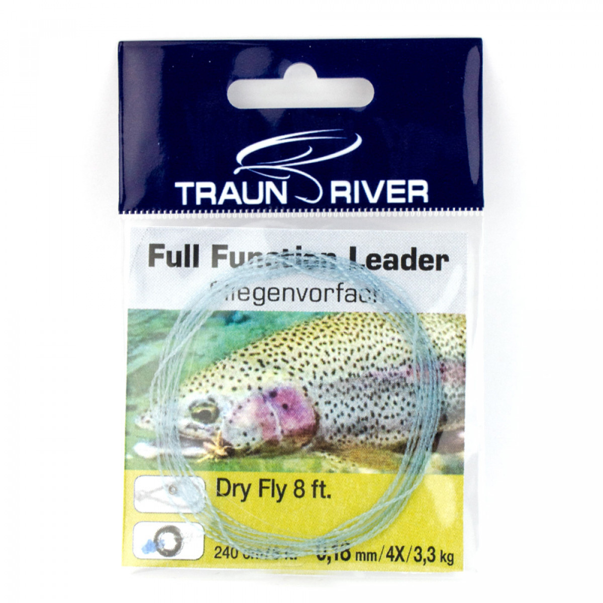 Dry Fly Vorfach (mit Schlaufe) Dry Fly Vorfach (mit Schlaufe)