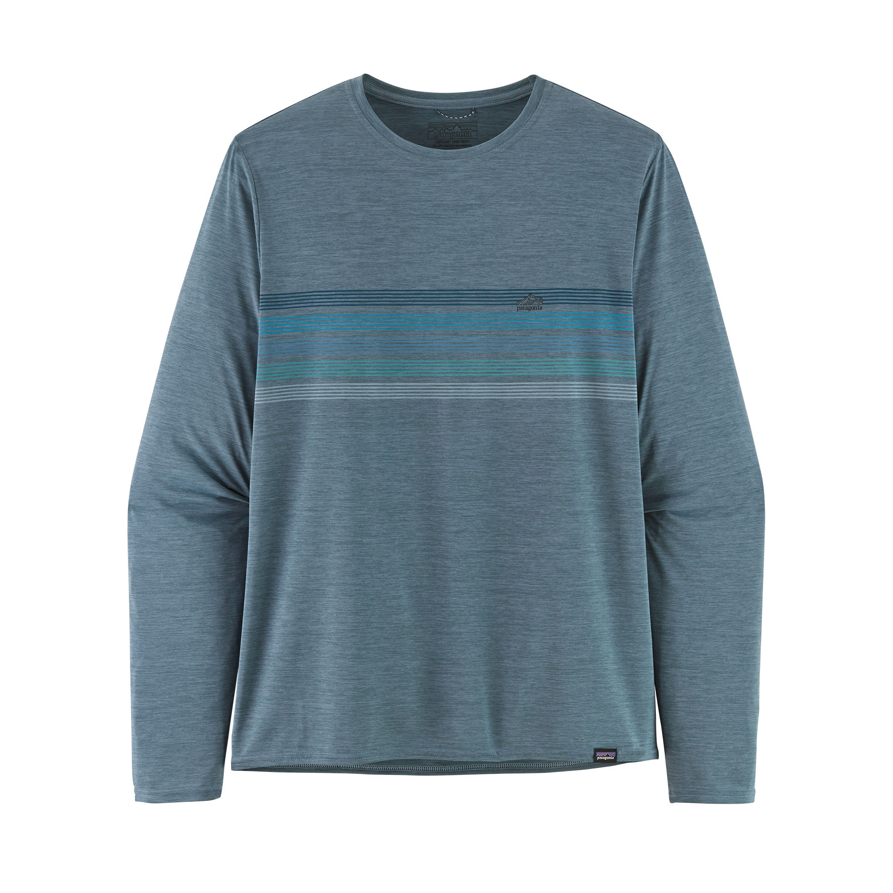 Men's L/S Cap Cool Daily Graphic Shirt (Light Plume Grey) Men's L/S Cap Cool Daily Graphic Shirt (Light Plume Grey)