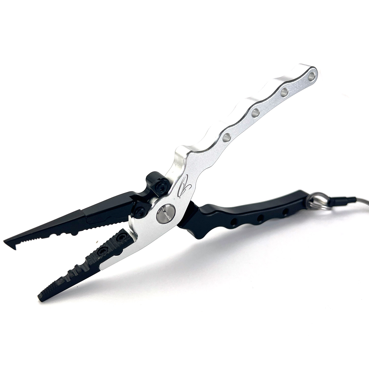 TR Aluminium Mehrzweckzange schwarz/silber - perfekt für jeden Angler
