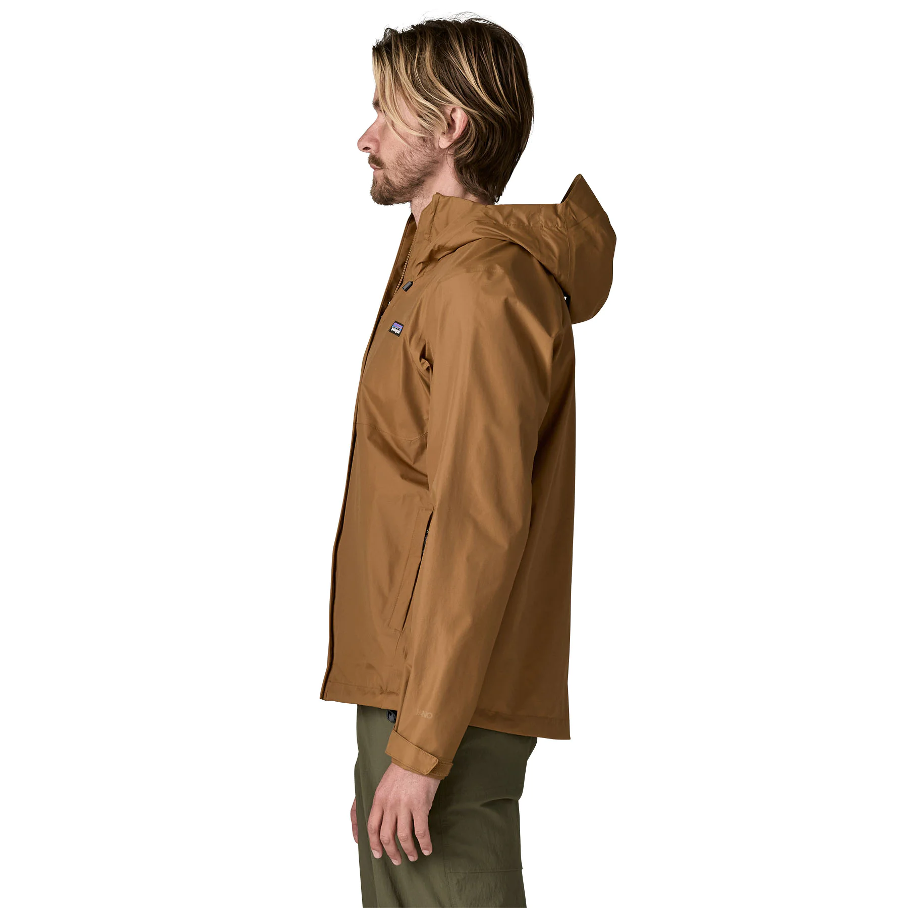 jacke, herrenjacke, Reißverschluss, Kapuze, khaki