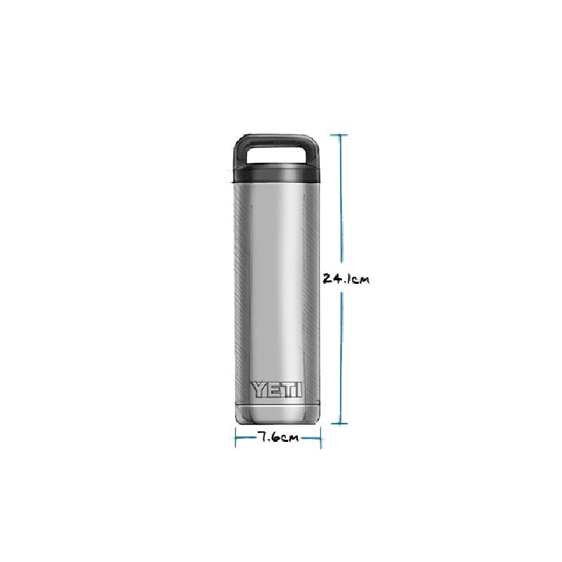 Rambler 532ml (18oz) Isolierflasche (camp green)