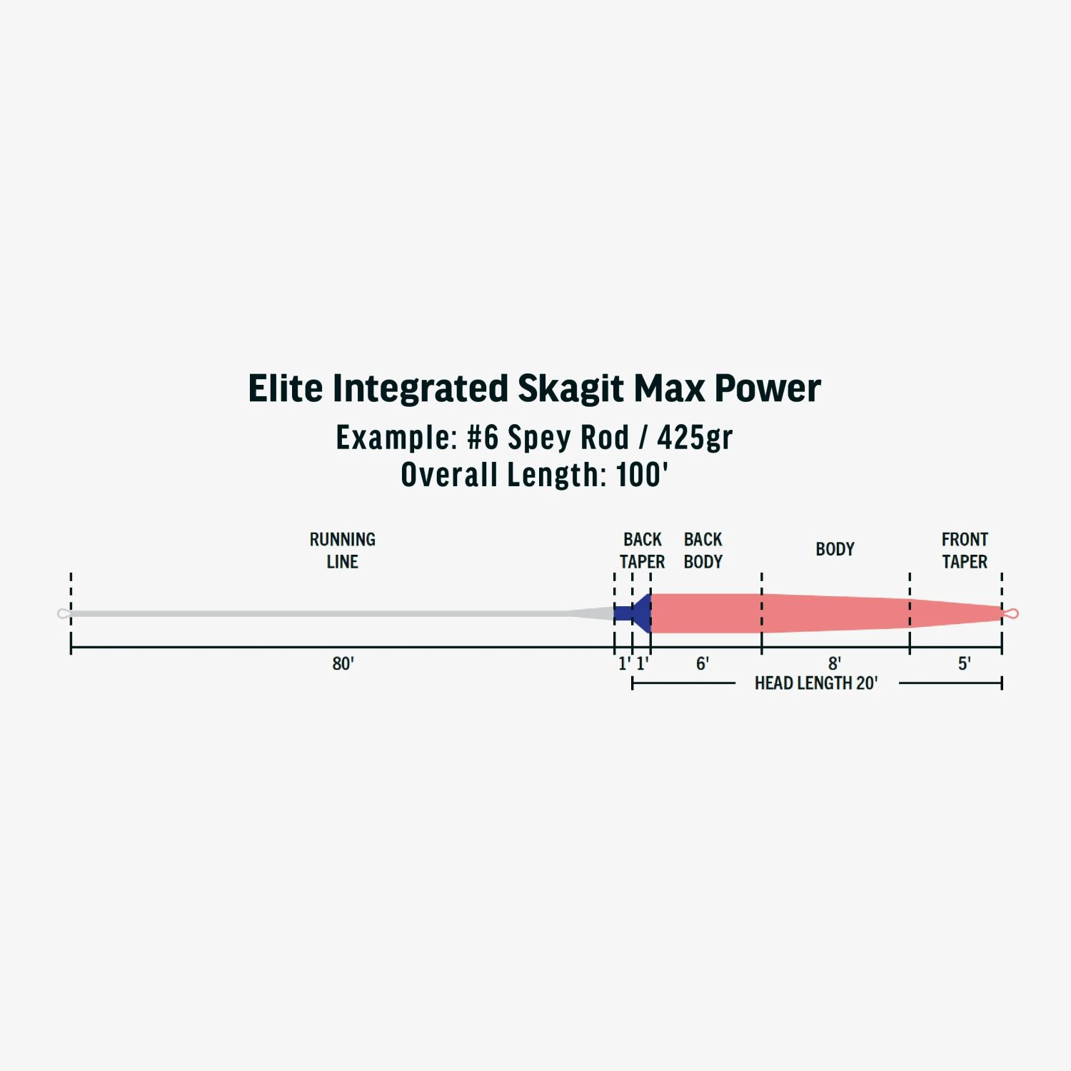 ELITE Integrated Skagit Max Power Vollschnur