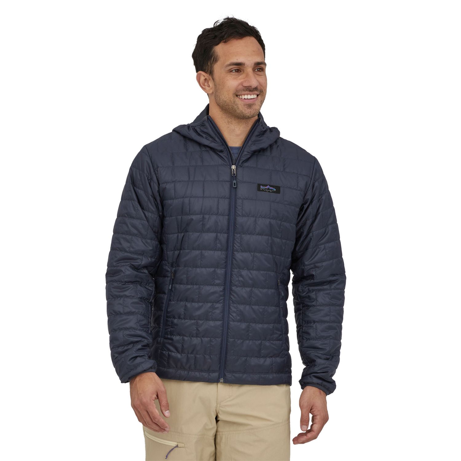 Nano Puff Fitz Roy Trout Hoody (smolder blue) Nano Puff Fitz Roy Trout Hoody (smolder blue)