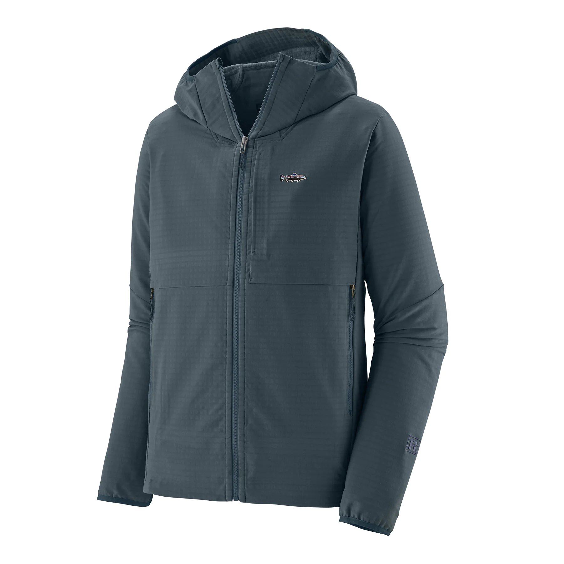 R1 TechFace Fitz Roy Trout Hoody (summit blue)