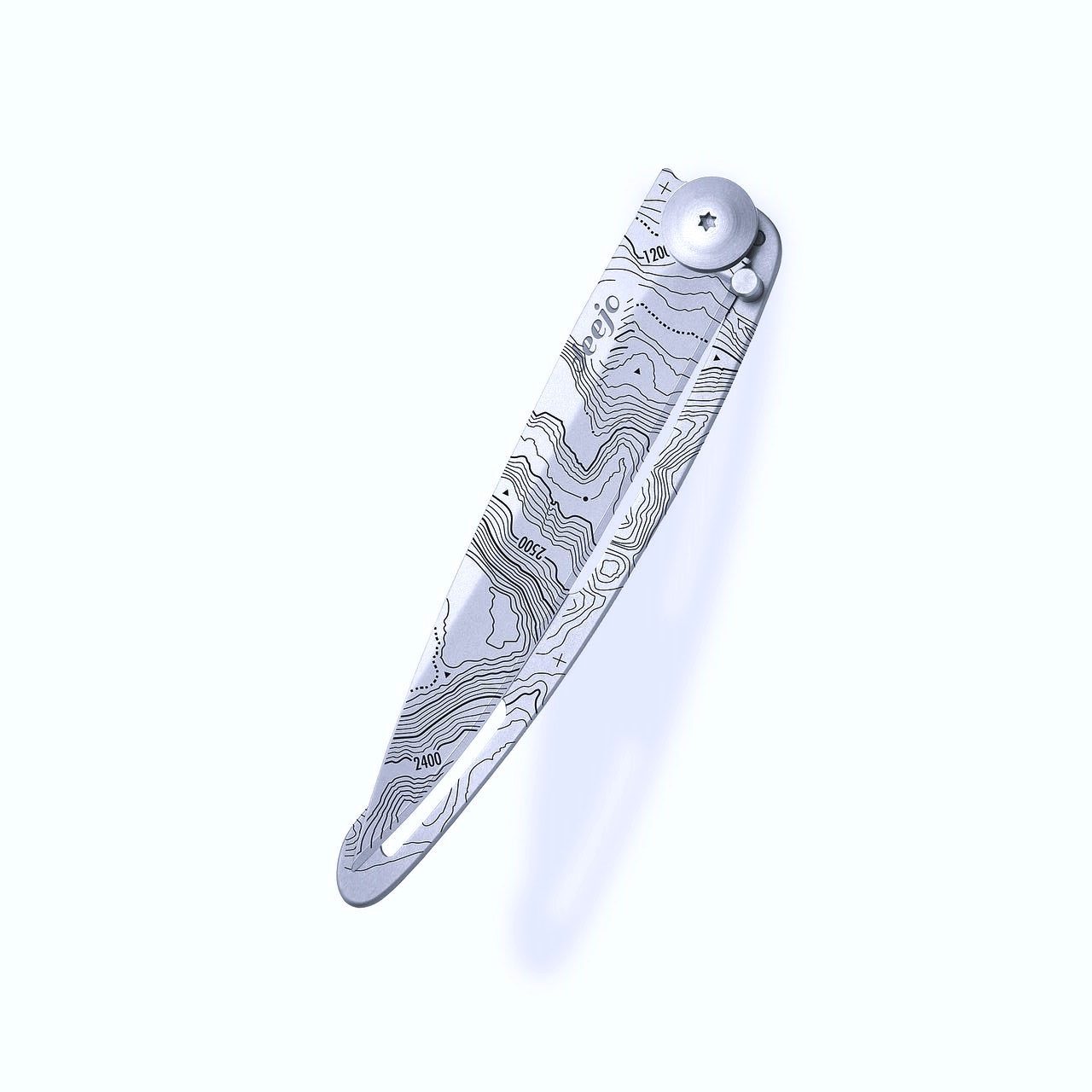 37g Naked, Tattoo "Topographie", Taschenmesser 37g Naked, Tattoo "Topographie", Taschenmesser