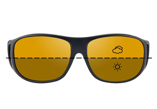 OverWraps FitOver Polarized Glasses, switch