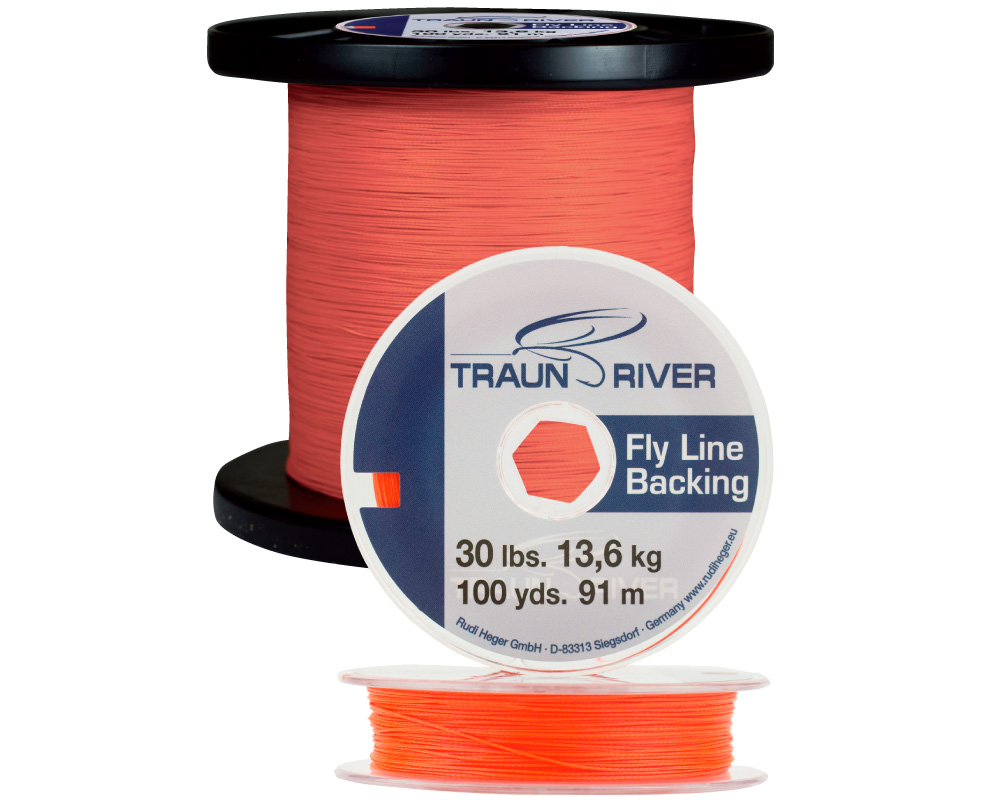 Backing 20 lbs (orange) 100 yds Länge: 100 yds Backing 20 lbs (orange) 100 yds Länge: 100 yds